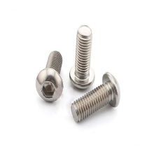 Pernos de cabeza de botón de acero inoxidable M3x6mm